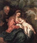 Anthony Van Dyck The Rest on The Flight into Egypt oil painting artist